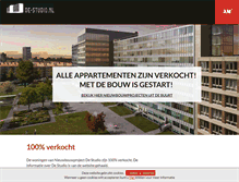 Tablet Screenshot of de-studio.nl